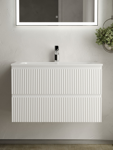 Тумба под раковину Sancos SNOB R SNR80W 79х44,5х50 настенная - фото 4